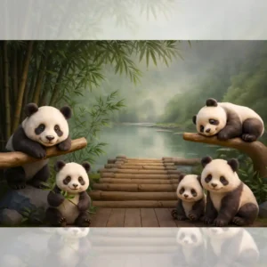 Panda Forest Fantasy_KP284