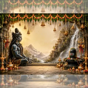 Kailash Mahadev Darbar Backdrop
