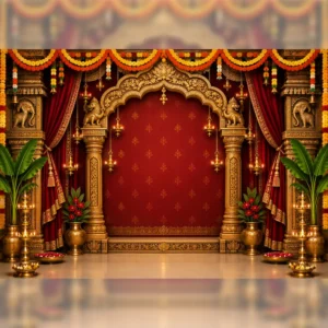 Royal Gaja darbar Backdrop