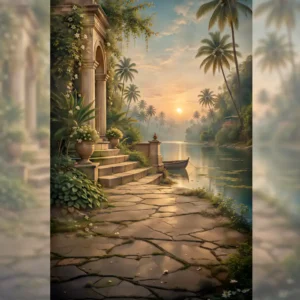 Tropical Sunset Paradise